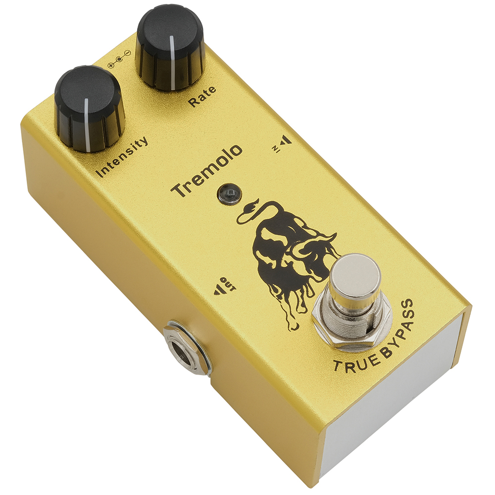 Pedal de guitarra eléctrica Vintage Overdrive/Distortion Crunch/Distortion/Sueño de EE. UU./Coro clásico/Fase Vintage/Delay Digital: YELLOW