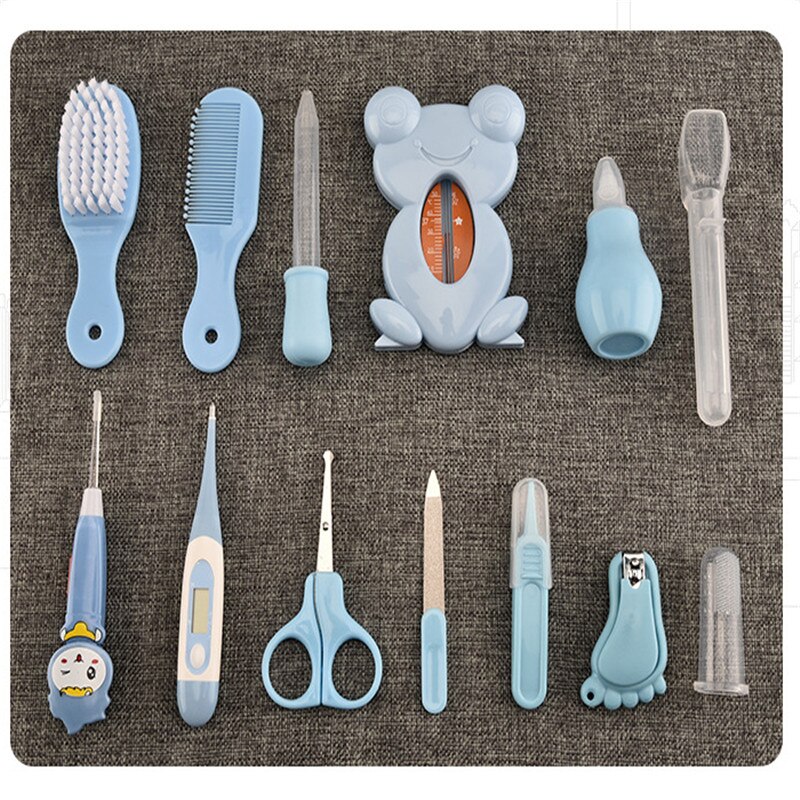 Baby Gezondheidszorg Kit Pasgeboren Kid Care Baby Hygiëne Kit Grooming Set Thermometer Clipper Schaar Kid Toiletartikelen Voor Baby