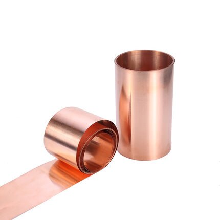1Pc 99.9% Zuiver Koper Cu Metalen Plaat Folie Plaat 0.1/0.2/0.3X1 0/20/30/40/50X1000 Dikte