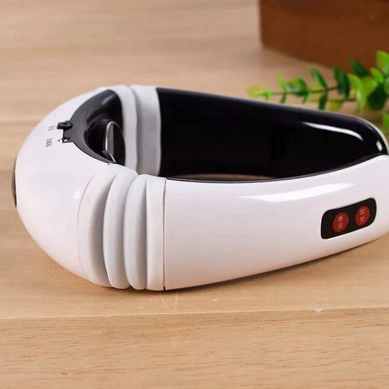 6 Modes Power Electric Neck Massager Control Far Infrared Heating Pain Relief Tool Health Care Neck Protector