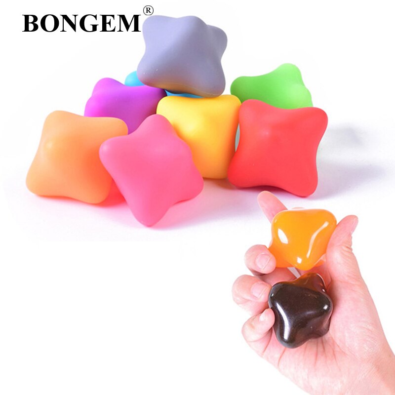 Hexagonal Grip Ball Rehabilitation Grip Device Leisure Finger Ball Hexagonal Massage Ball Elderly Ball Finger Force Ball