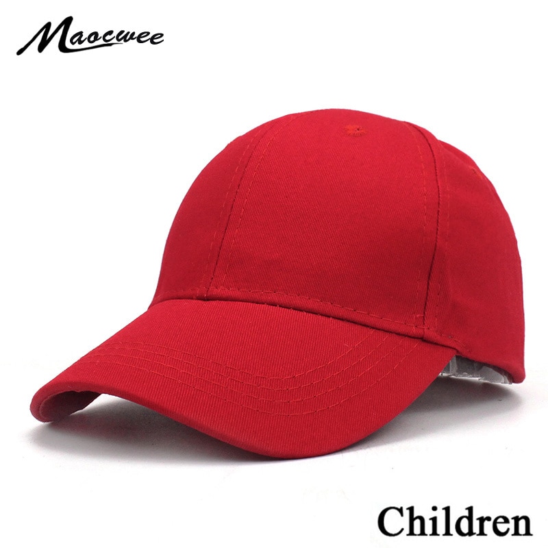 Fille casquette de Baseball enfants couleur unie chapeaux enfants casquettes de Baseball casquette d'été chapeau Snapback bébé os
