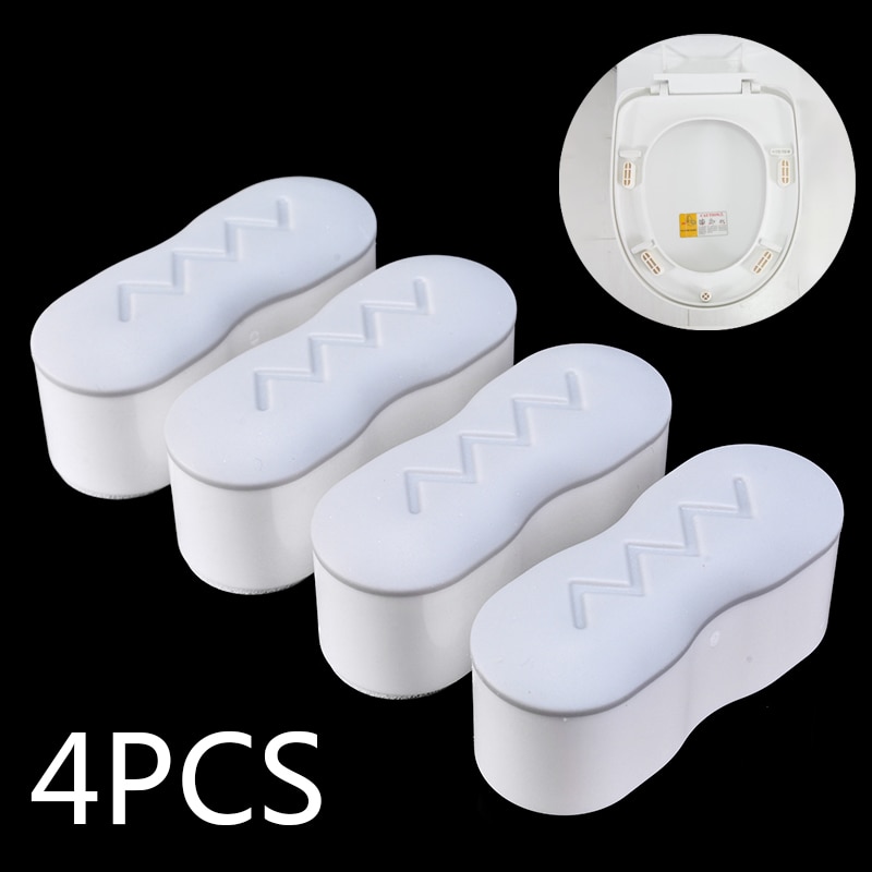 4 Set Badkamer Pads Set Adhesive Toilet Seat Buffers Combinatie Vervanging Toilet Seat Bumpers