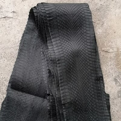 DIY 17 farben Natürliche Schlangen Leder Stoff mit handwerk Leder werkzeuge Seltene Haut 80x10cm-140X15cm: 18-100x10