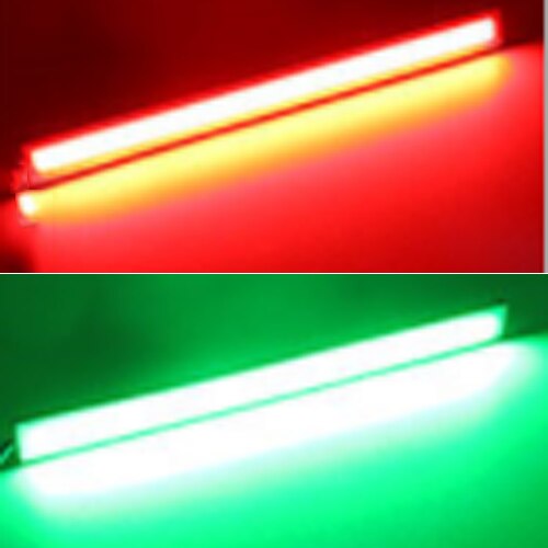 Bande lumineuse étanche à Led 12v, décorative, pour bateaux, en blanc, bleu, rouge, vert: 1 Red and 1 Green / 2Pcs