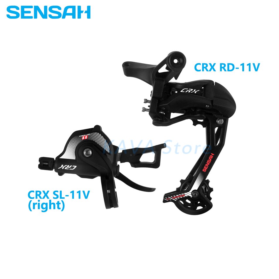 SENSAH-cambio de velocidades de bicicleta MTB RX10, 1x10 CRX, 1x11 XRX, 1x12, gatillo cambiador de velocidad, desviadores traseros 10/11/12s para M6000 M8000 M9100
