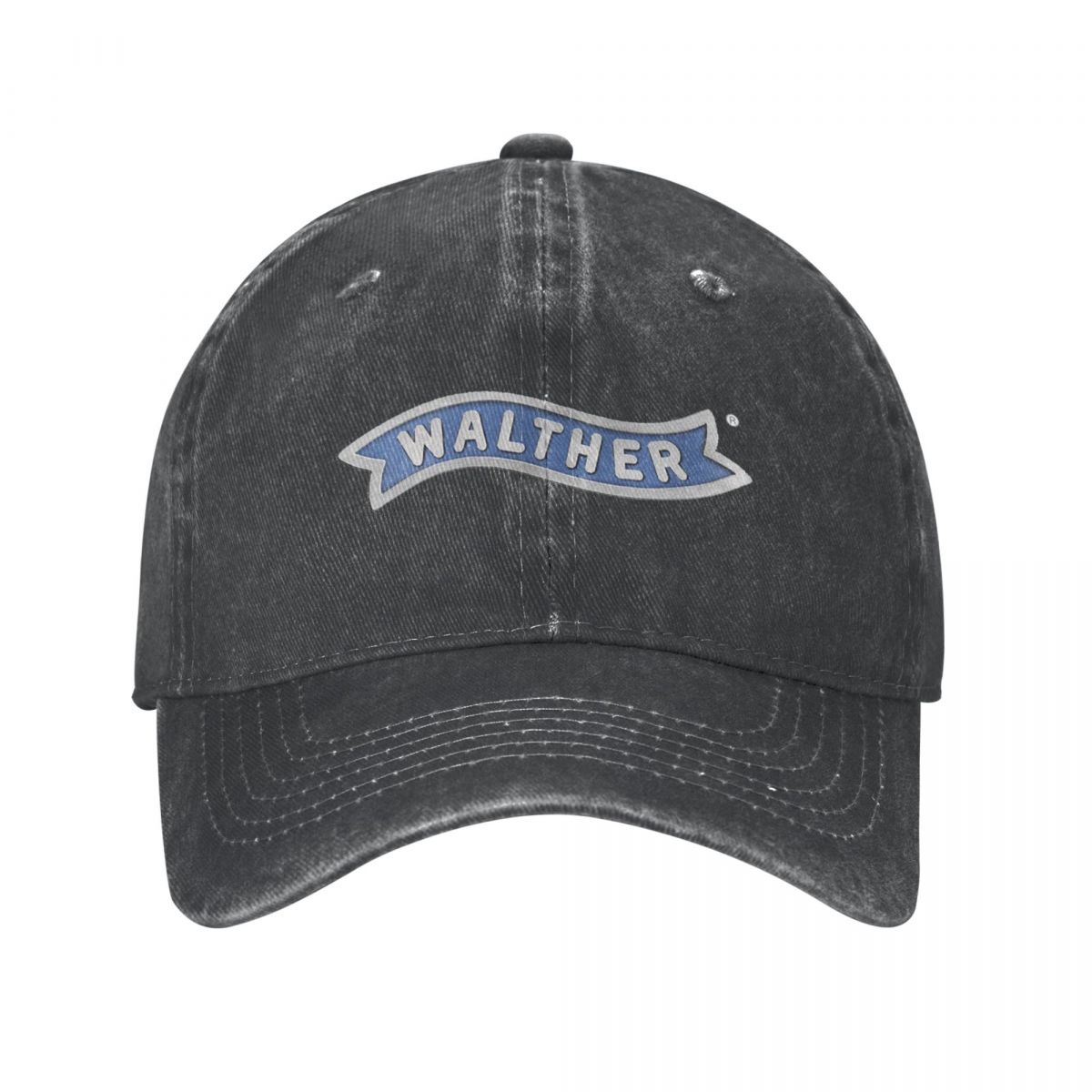 Walther Arms Baseball Cap Gun Logo Couple Women Washed Trucker Hat Print Hunting Camping Baseball Caps