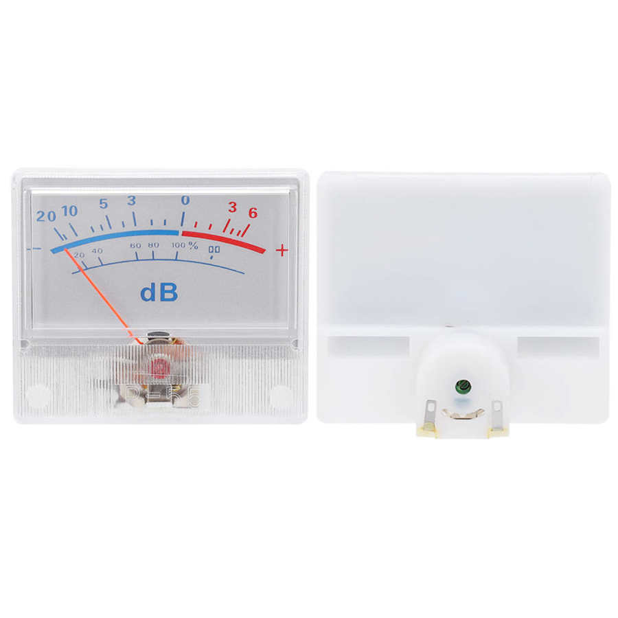 VU meter header high VU meter header P - 55 ‑20 - 6dB power amplifier DB meter with pointer dial suitable for DIY recording