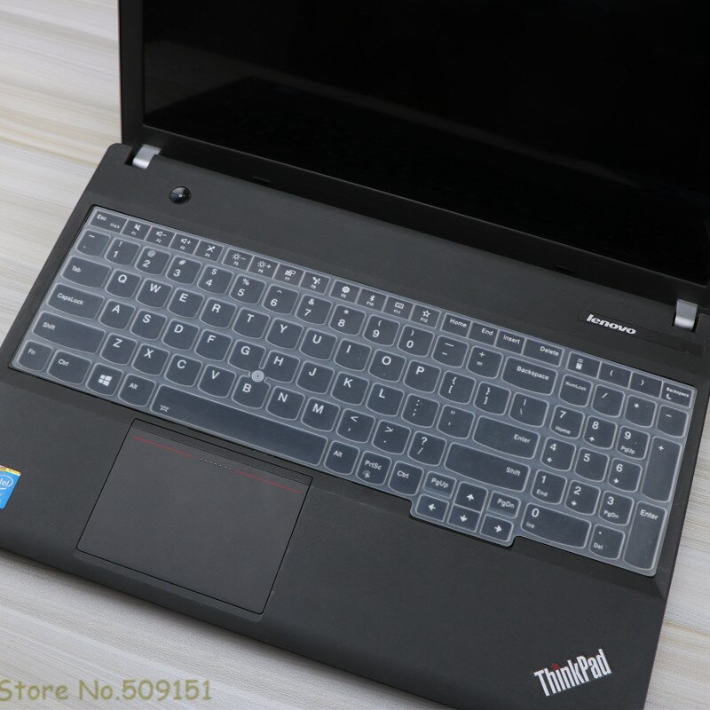 Silicone Laptop Keyboard Cover Protector Skin For Lenovo ThinkPad E15 Gen 2 L15 P15 P15V T15 P53 P15S Notebook: Clear