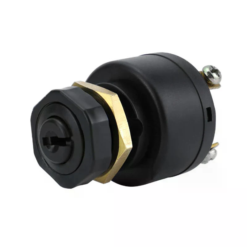 12-V-3-Wege-Zündstarterschalter mit 2 Schlüsseln für Mariner und Mercury-Außenbordmotoren mit einem elektrischen Choke zum Choke