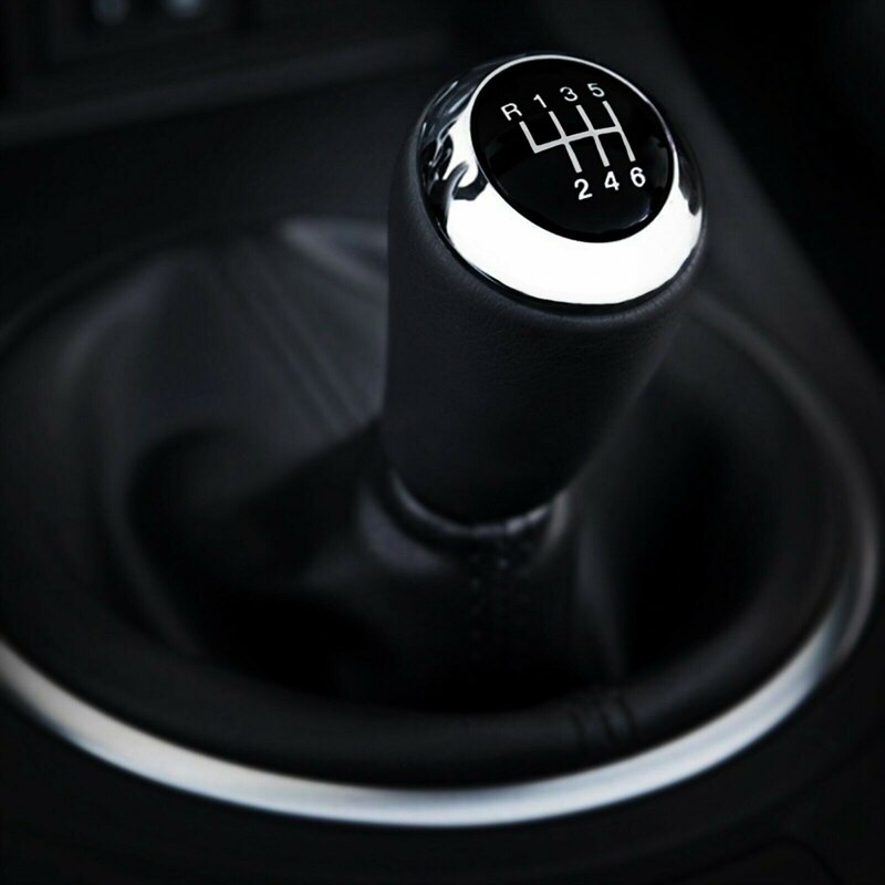 Pommeau de levier de vitesse manuel de voiture manette de vitesse tête noire pour Mazda 3 5 6 BK BL 5 CR CW 6 II GH CX-7 ER MX-5 NC III