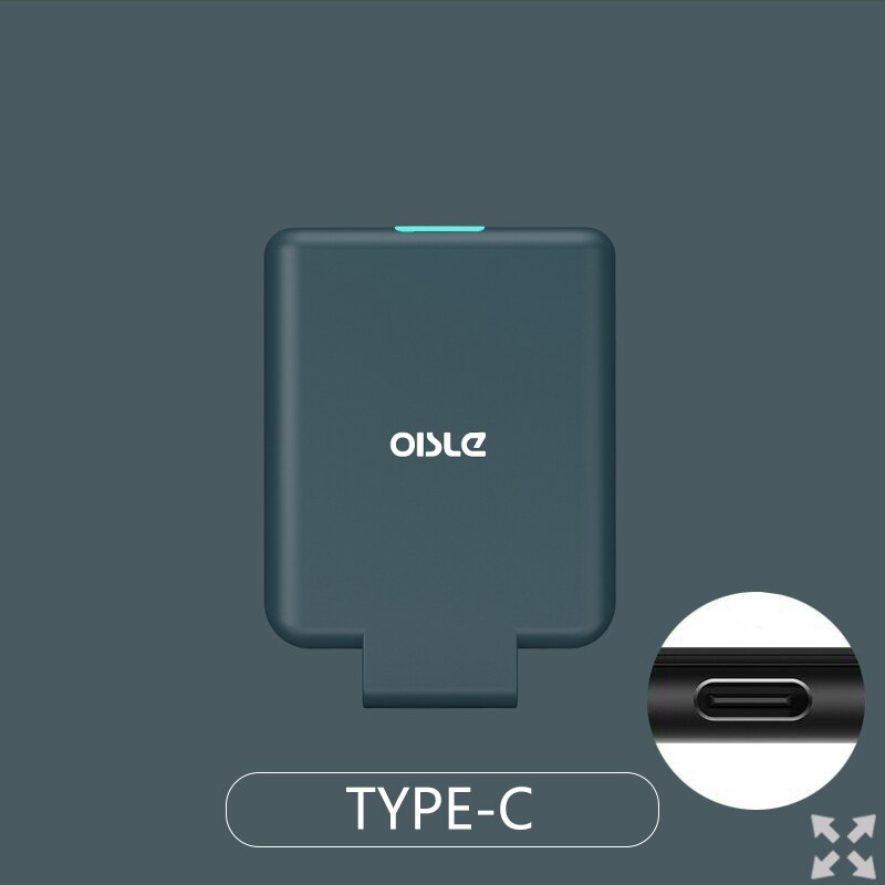 OISLE Portable Mini Special Power Bank Suitable For Samsung S9/S10+/S20/S21 U/Note20/Note10+/Note21 External Battery Powerbank: 4225mah--blue