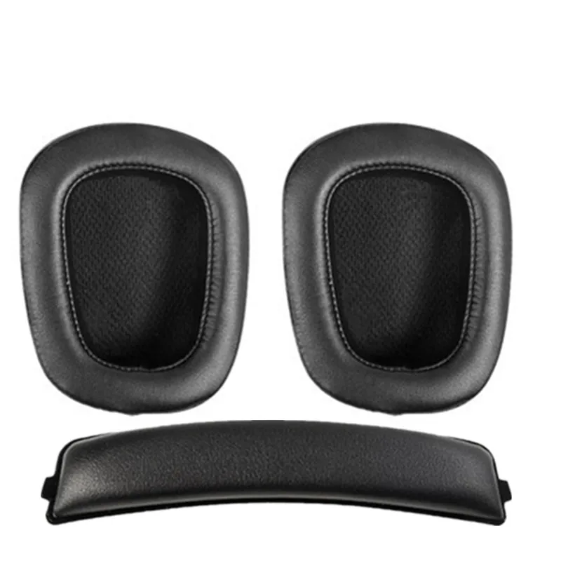Ohrpolster Kissen Ersatz für Logitech G35 G930 G933 G933S G935 G633 G635 G430 G431 G432 G433 G435 Gaming Kopfhörer Ohrpolster