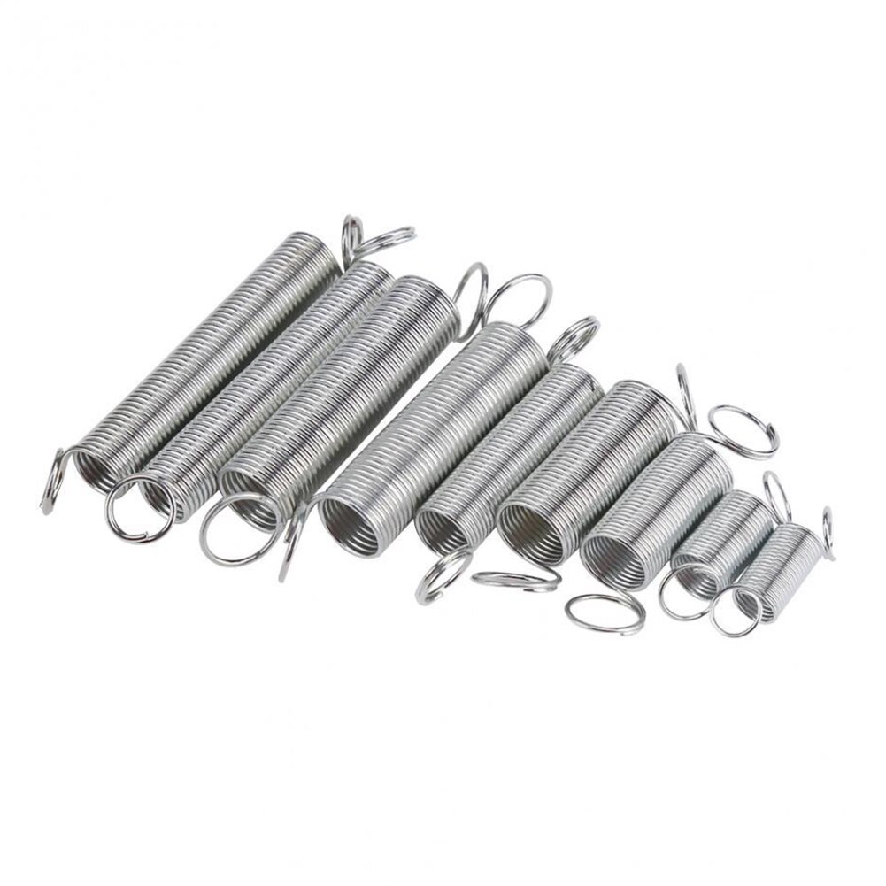 200pcs Coil Metal Steel Assorted Tension Tool Extension And Compression Accessories Pressure Portable Repairs Spring Set