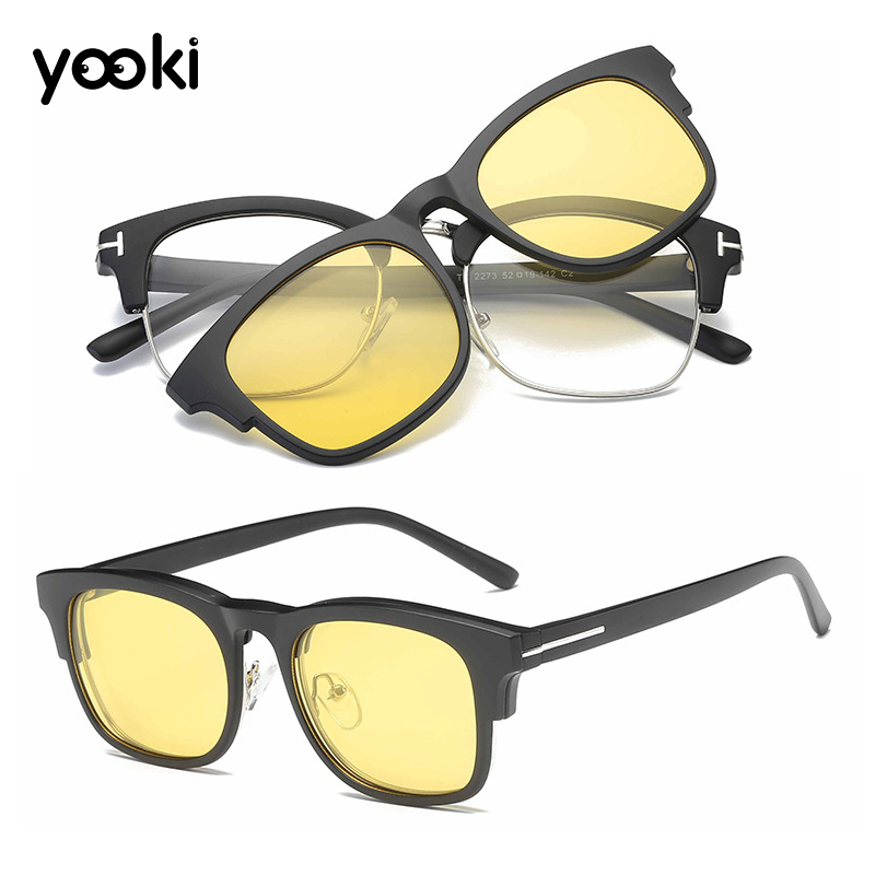 Night Vision Glasses for Driving Anti Light Glare Protect Polarized Sunglasses: No 2