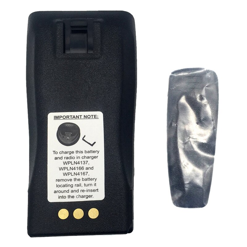 Bateria ni-mh da substituição de Amcl4970-1800-D nntn4970 1500mah com grampo da correia para motorola cp200 cp200xls cp200d