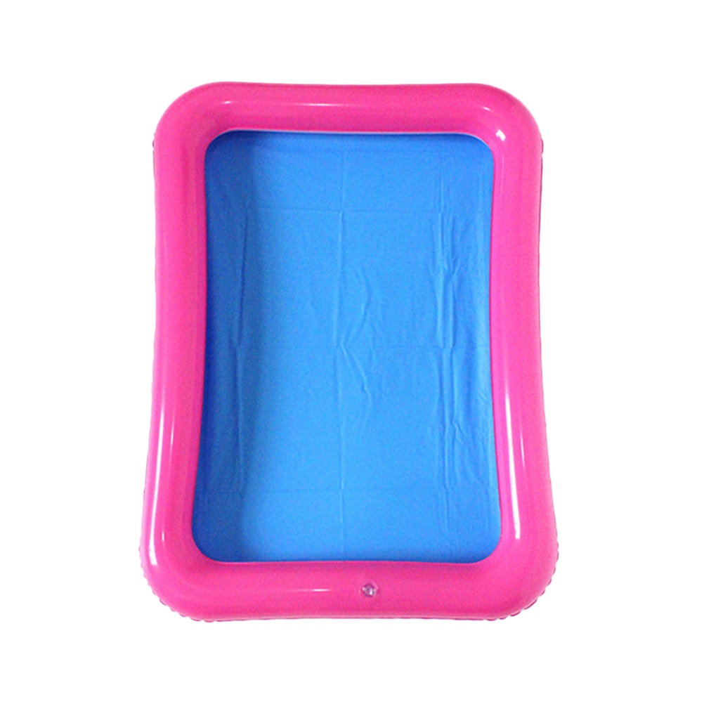 Multi-function Inflatable Sand Tray Inflatable Sandbox For Children Kids Indoor Playing Sand Clay Color Mud Toys Accessories