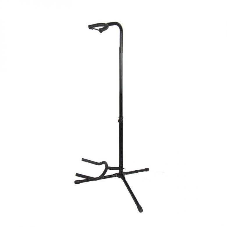 Soporte de pie para guitarra, de aleación de aluminio, con trípode estable, eléctrica para guitarra acústica, bajo, instrumento Musical, soporte de pie