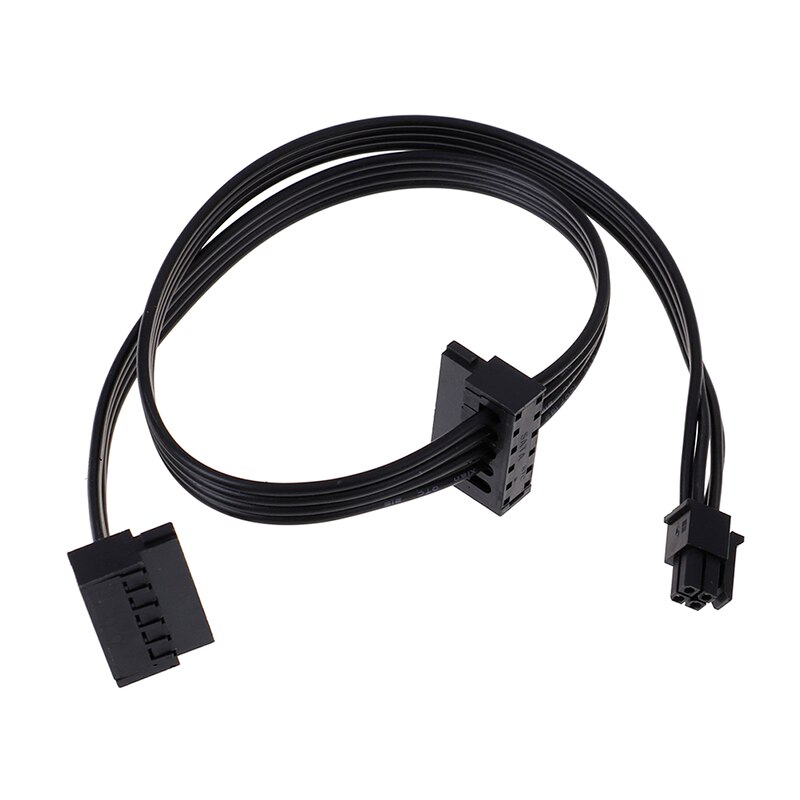 1Pc 45CM mini 4 Pin to 2 Sata SSD power supply cable for M410 M610 M415