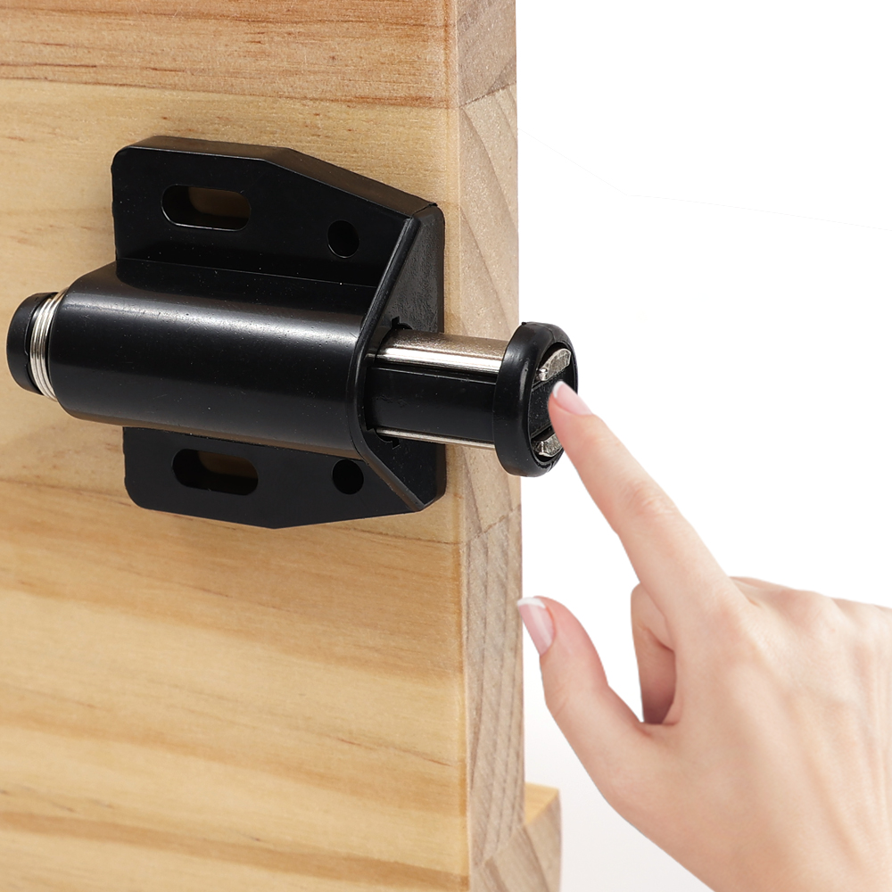 4/8 Pc Set Einzigen Magnet Schrank Fänge Druck Push Zu Öffnen Unsichtbare Möbel Schrank Schrank Tür Stopper näher Hardware