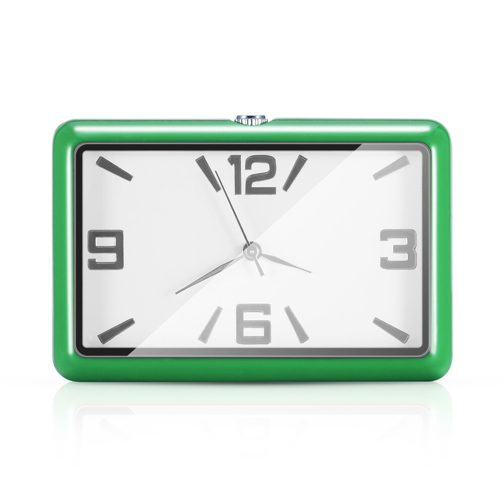 Car Clock Auto Watch Automobile Quartz Clock Watch Universal Car Decoration Ornaments Vehicle: green