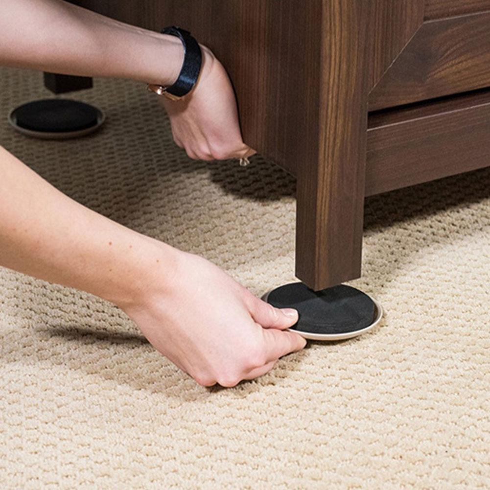8pcs Moving Pad Wear Resistant Glider Sofa Heavy Appliances Quickly Thickened Protect Carpet Anti Scratch Furniture Sliders