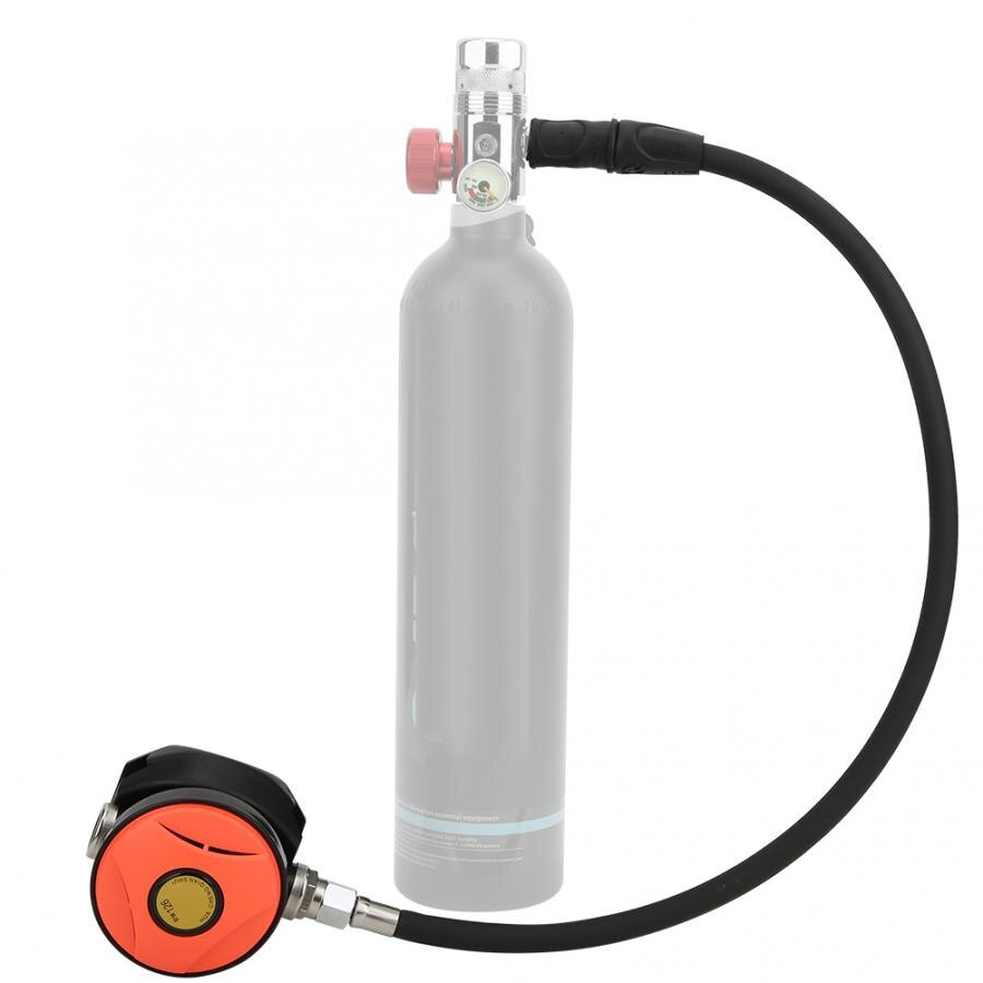 Syrgas 2nd- stegs regulator med munstycke dykning sekundära andningsventilhuvuden medeltrycksrör