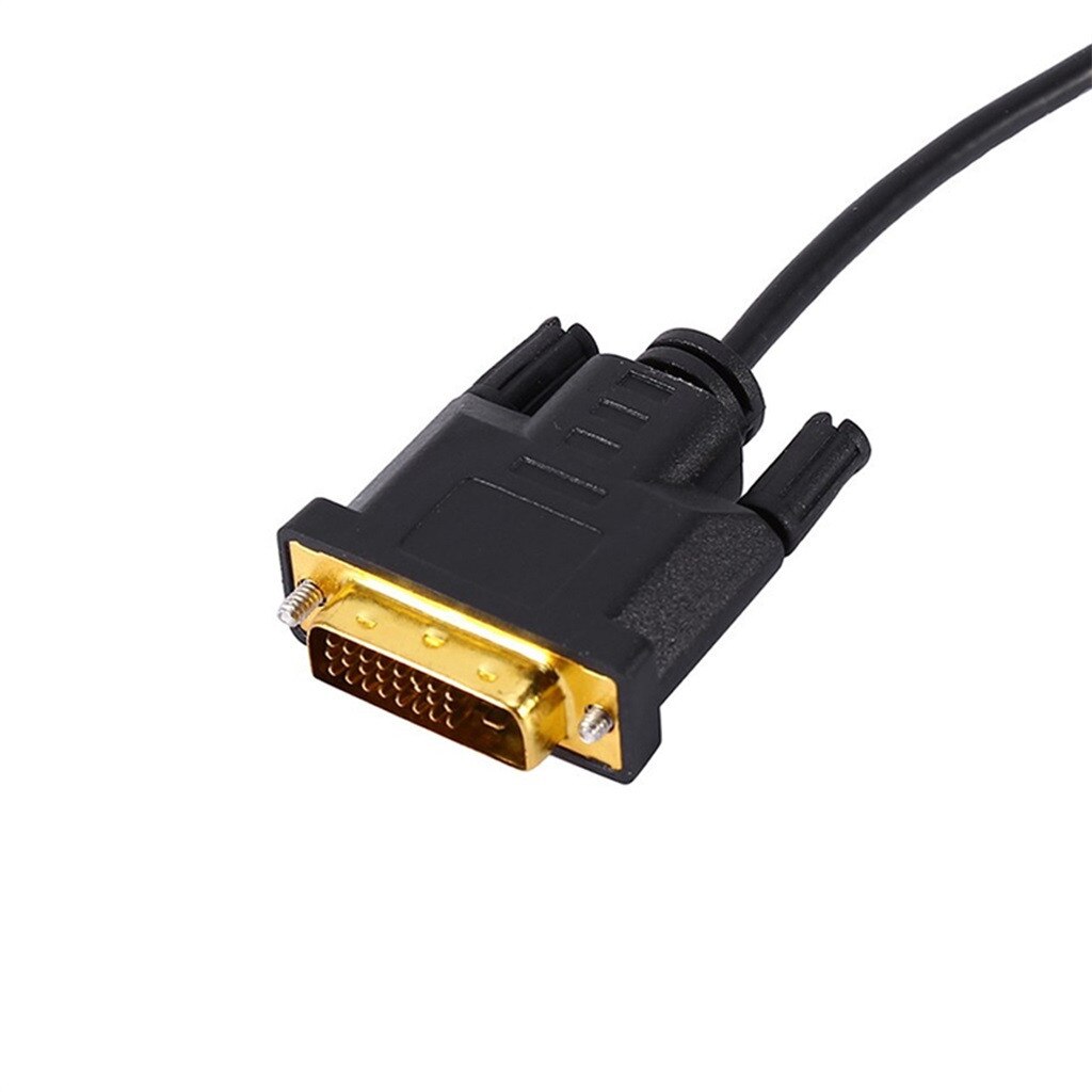 Dual Link Dvi-i Dvi To Vga D-sub Video Adapter Cable Converter Lead 1.5m Dvi To Vga Converter For Home Convenient Accessories