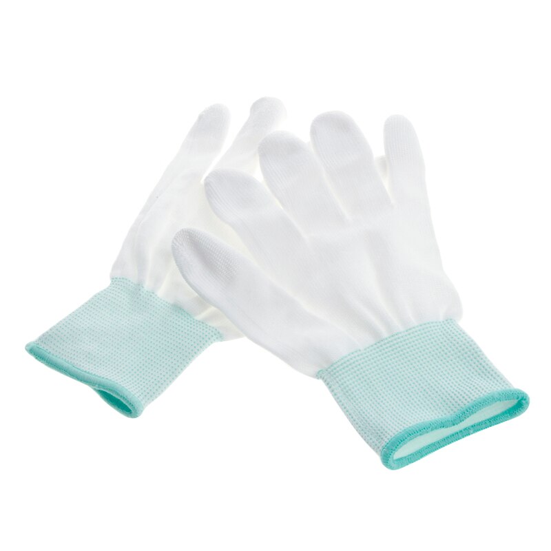 B0ka 1 paar antistatische antislip handschoenen voor pc, computer, esd, elektronisch werk, reparatiehandschoenen: Groene maat m