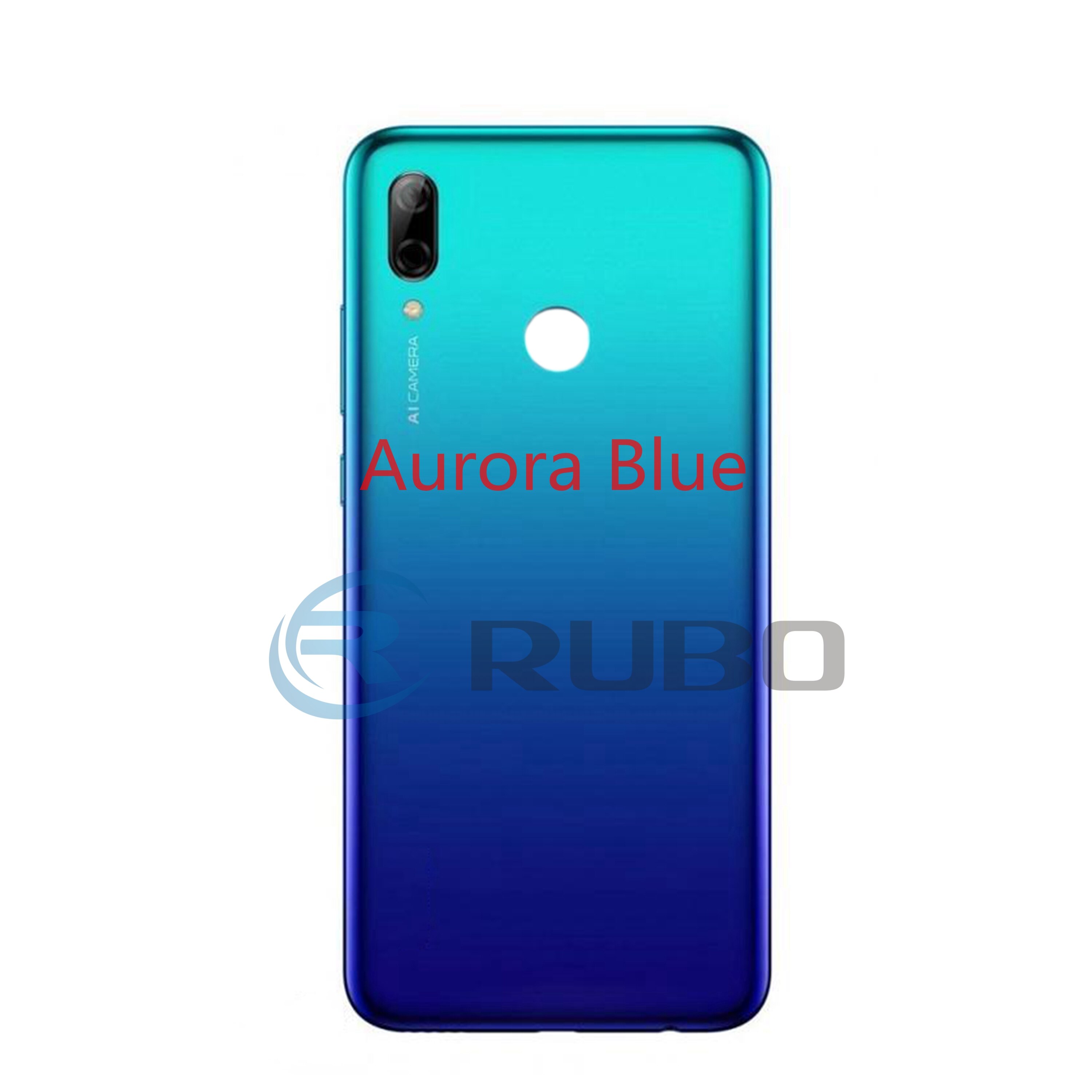 Para huawei p smart 2019 traseira da bateria capa porta habitação para huawei p smart 2019 lcd quadro médio habitação peças de reposição: Aurora Blue