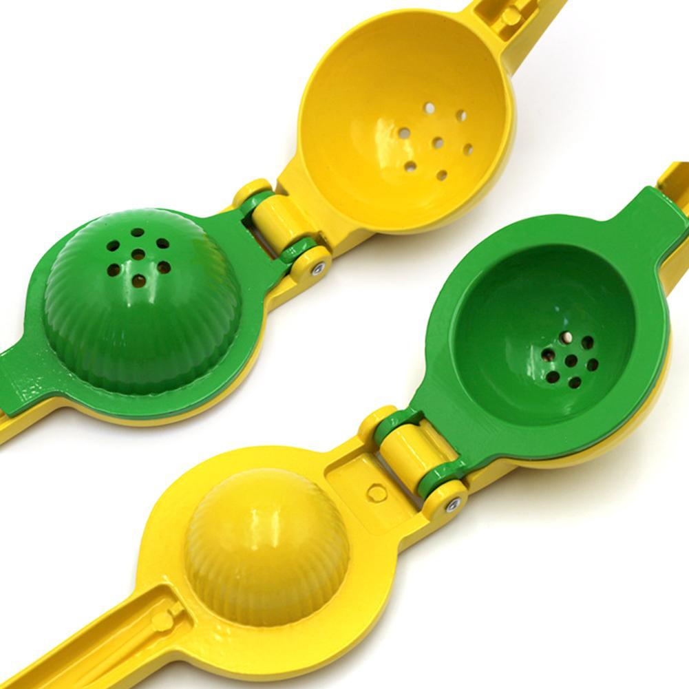 1PC 2 in 1 Manual Lemon Citrus Press Juicer Squeezer Tool Lime Aluminum Citrus Fruit Juicer Q8V4