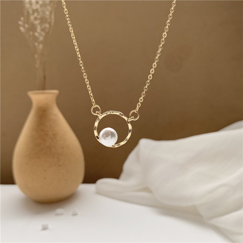 Zoete Maan Verzilverd Hals Sieraden Temperament Crescent Sleutelbeen Ketting Hanger Kettingen Voor Vrouwen: 05 gold