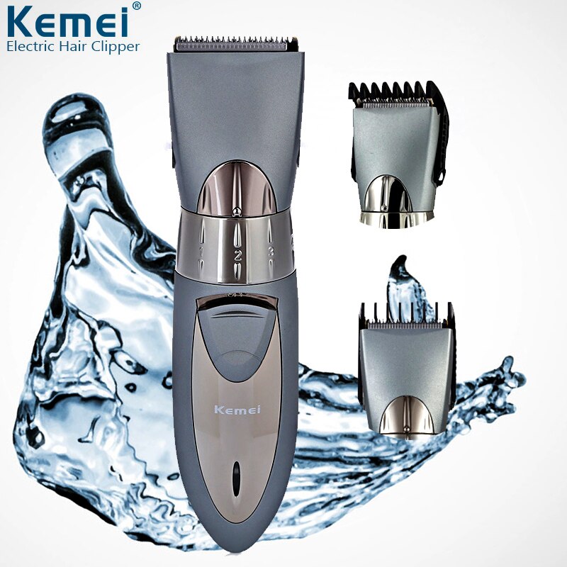 Rechargeable Electric Hair Mustache Trimmer Rotating Trimming Comb Limit Whole Body Washing Children Universal D38