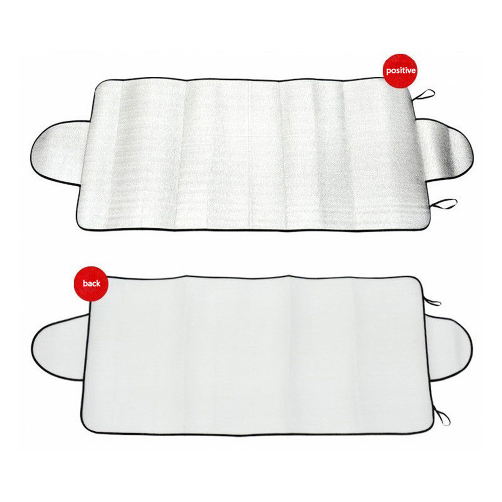 Universal 4 Seasons Car Front Windshield Prevent Snow Ice Cover Frost Sun Visor Shade Dust Protector 150x70 cm