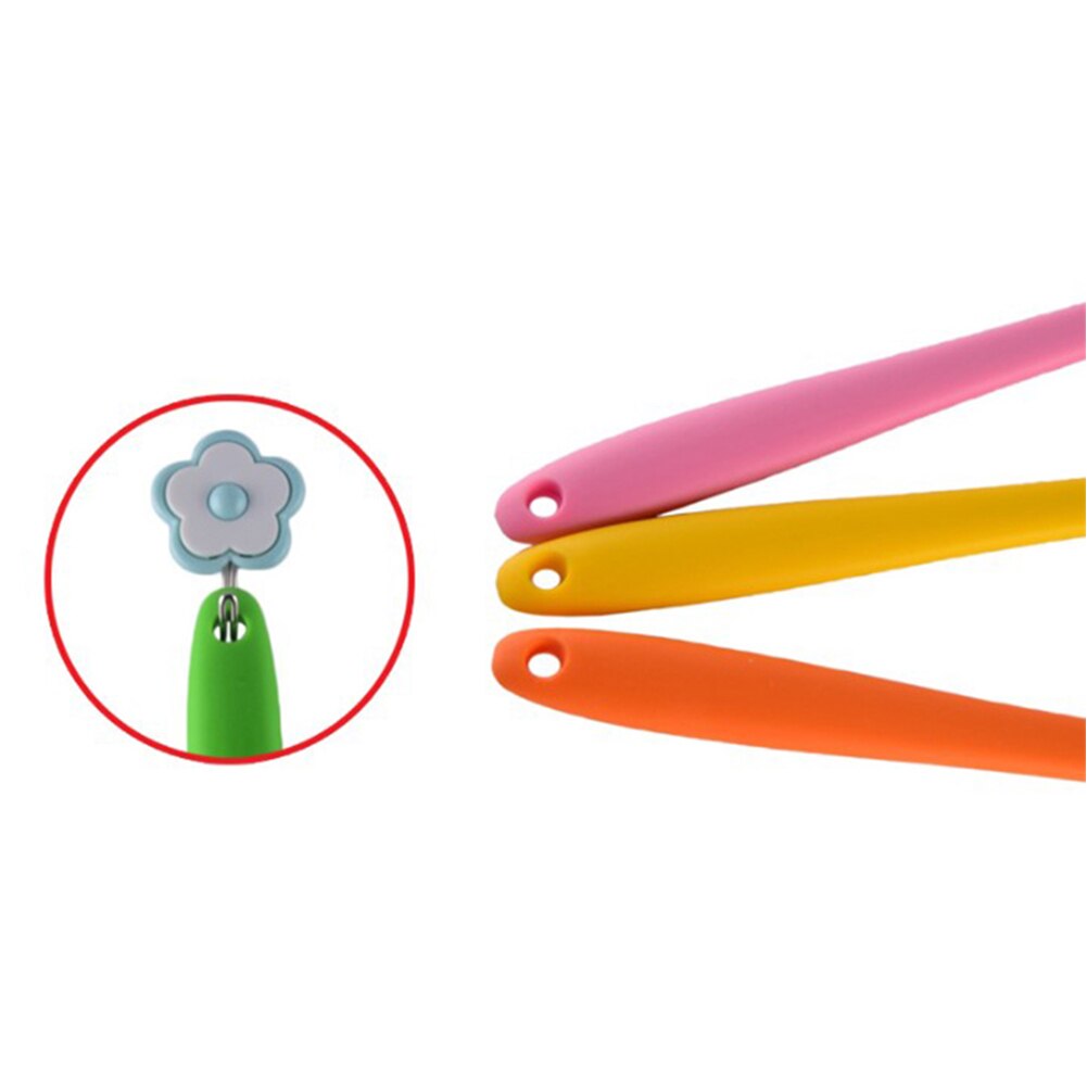 1pc silikonespatel non-stick smør madlavning turner køkkenredskaber kage wienerbrød skraber kage bagespatel fødevaregodkendt ske