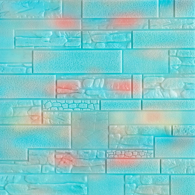 3D Foam Wallpaper Bar Restaurant Living Room Marble Wall Decor DIY Self-adhesive Waterproof Wall Sticker Modern Home Decor: JQZ237 / 70x77cm