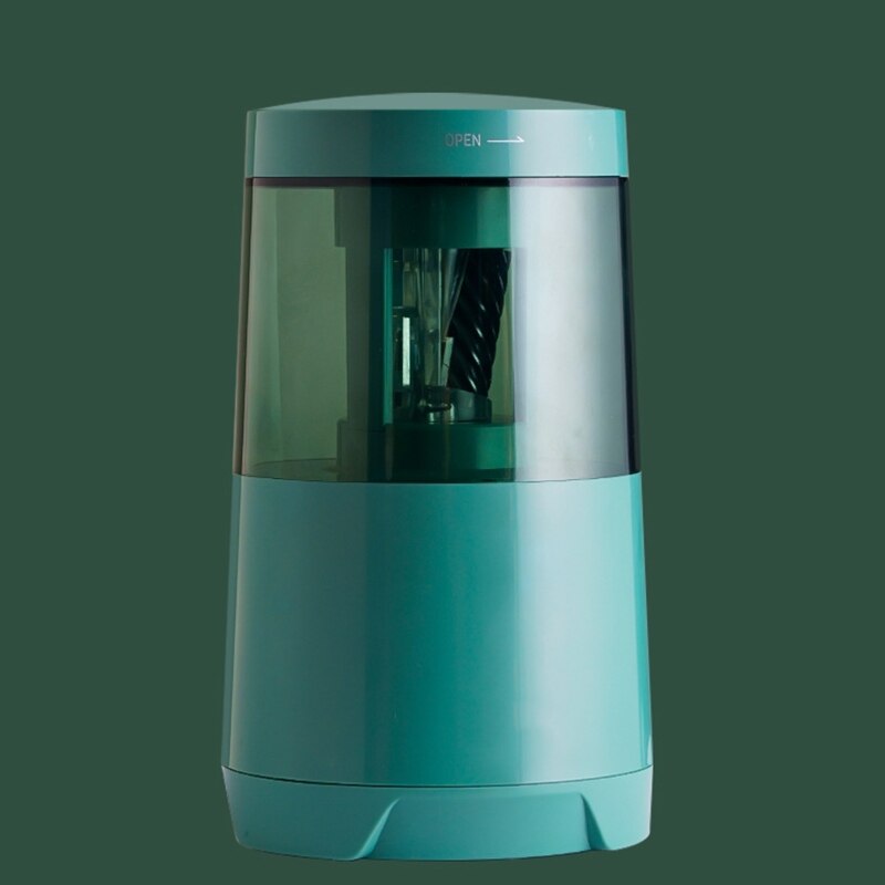 Office Electric Pencil Sharpener USB Cord Battery Powered Portabel Fit for Most Wooden Pencils Student Teachers Choice