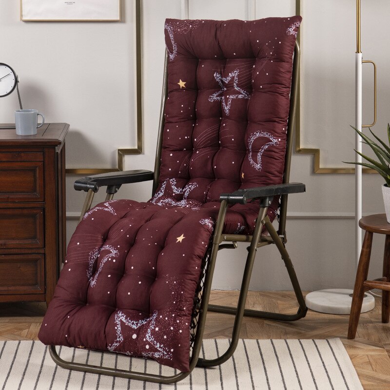 Coussin de chaise de Patio | Chaise longue d'extérieur, chaise de pont à bascule, siège de banc, matelas, sans chaise: Red Moon