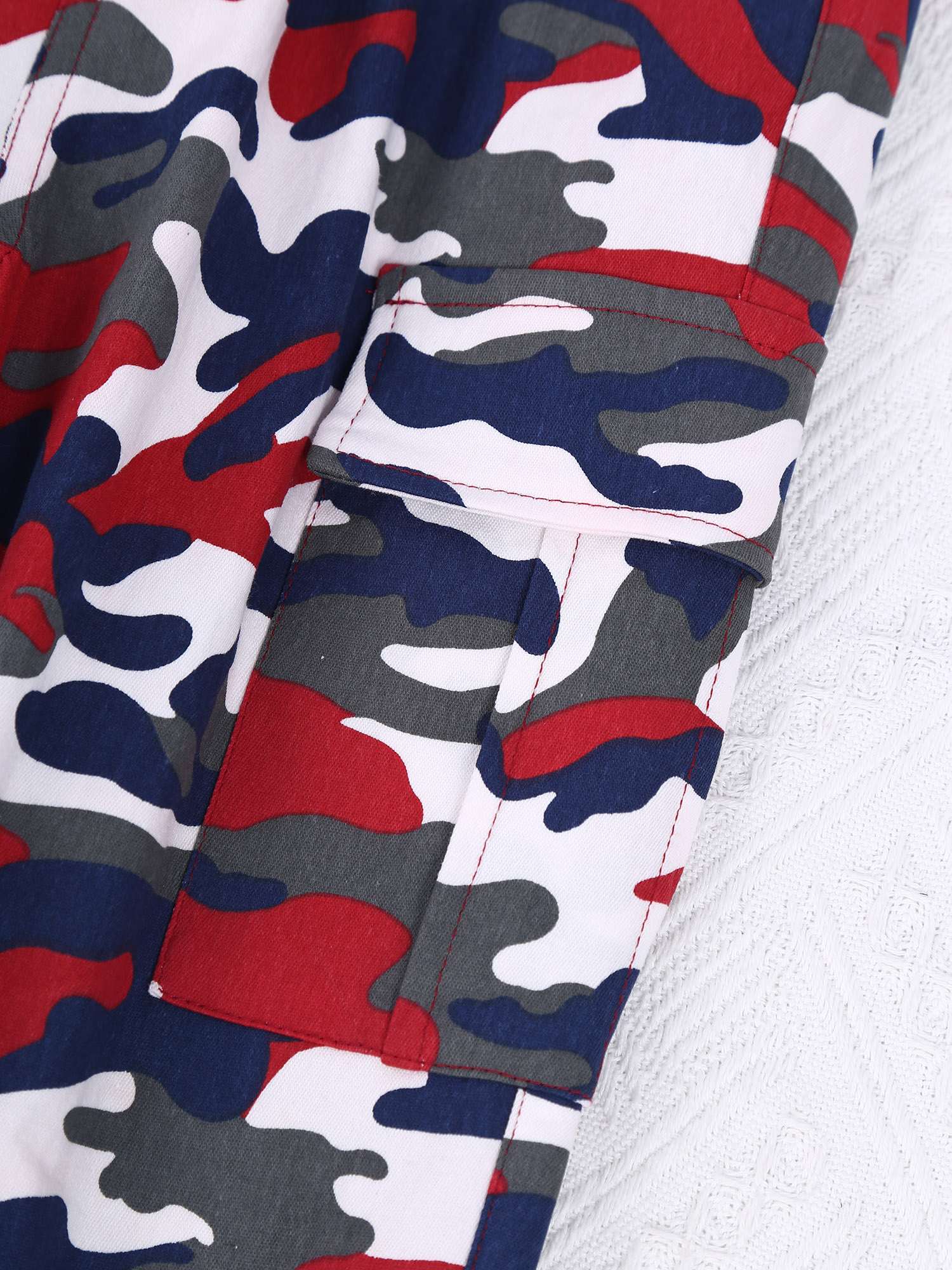 Pantalones deportivos para bebés y niños, Pantalón Cargo con lazo en el tobillo, ropa de camuflaje para adolescentes, 6, 8, 10, 12, 14 años, otoño