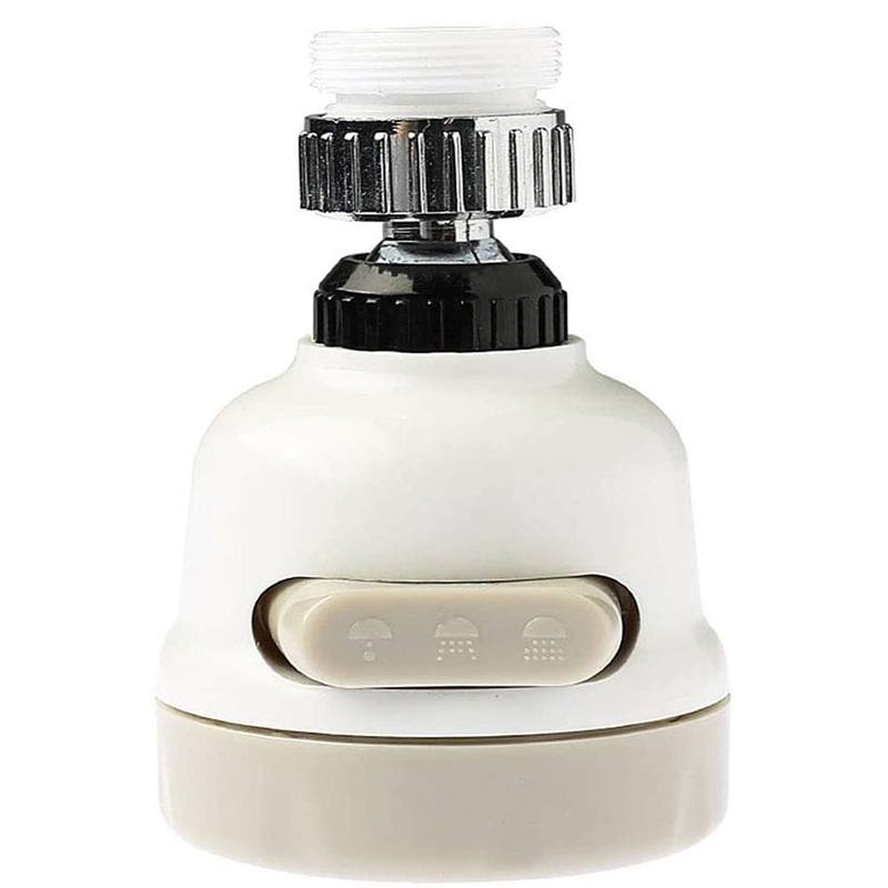 720 ° Rotation Wasserhahn Belüfter Spritzwassergeschützt Schwenk Kunststoff Küche Wasserhahn Verlängern Wasser Düse Wasserhahn 22/24mm Adapter Wasserhähne Bubbler: Lila