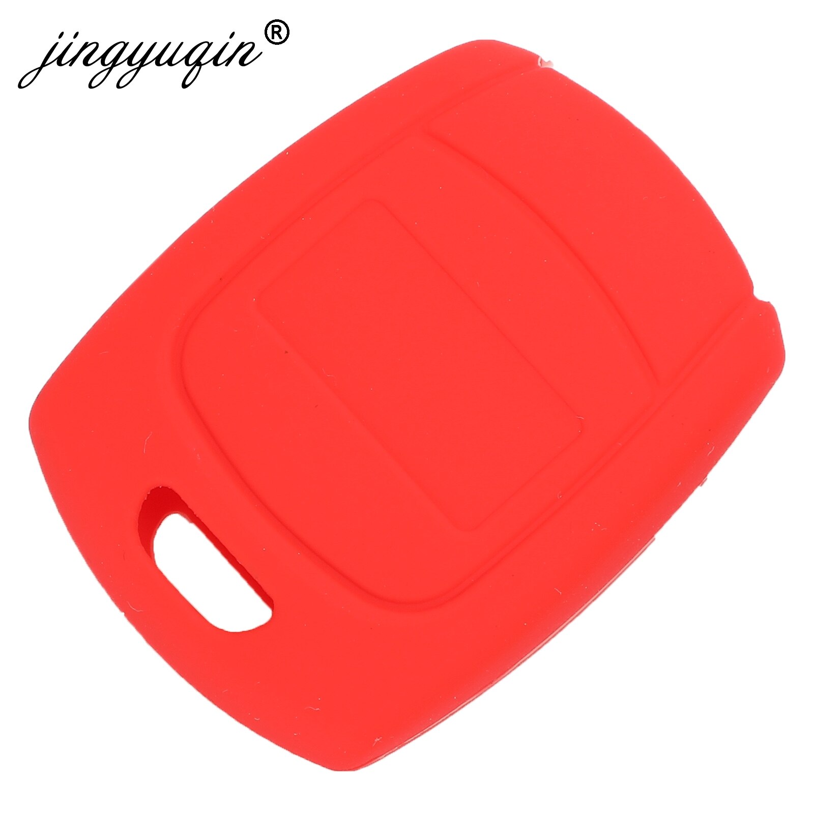 Jingyuqin 2- knops afstandsbediening sleutel siliconen hoesje voor ssangyong actyon kyron rexton korando auto styling rubberen sleutels hoes