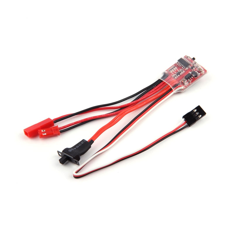 20A/30A Geborsteld Mini ESC Elektrische Snelheid Contrl Met Brake Switch Voor WPL C14 JJRC Q64 RC Auto Boot onderdelen