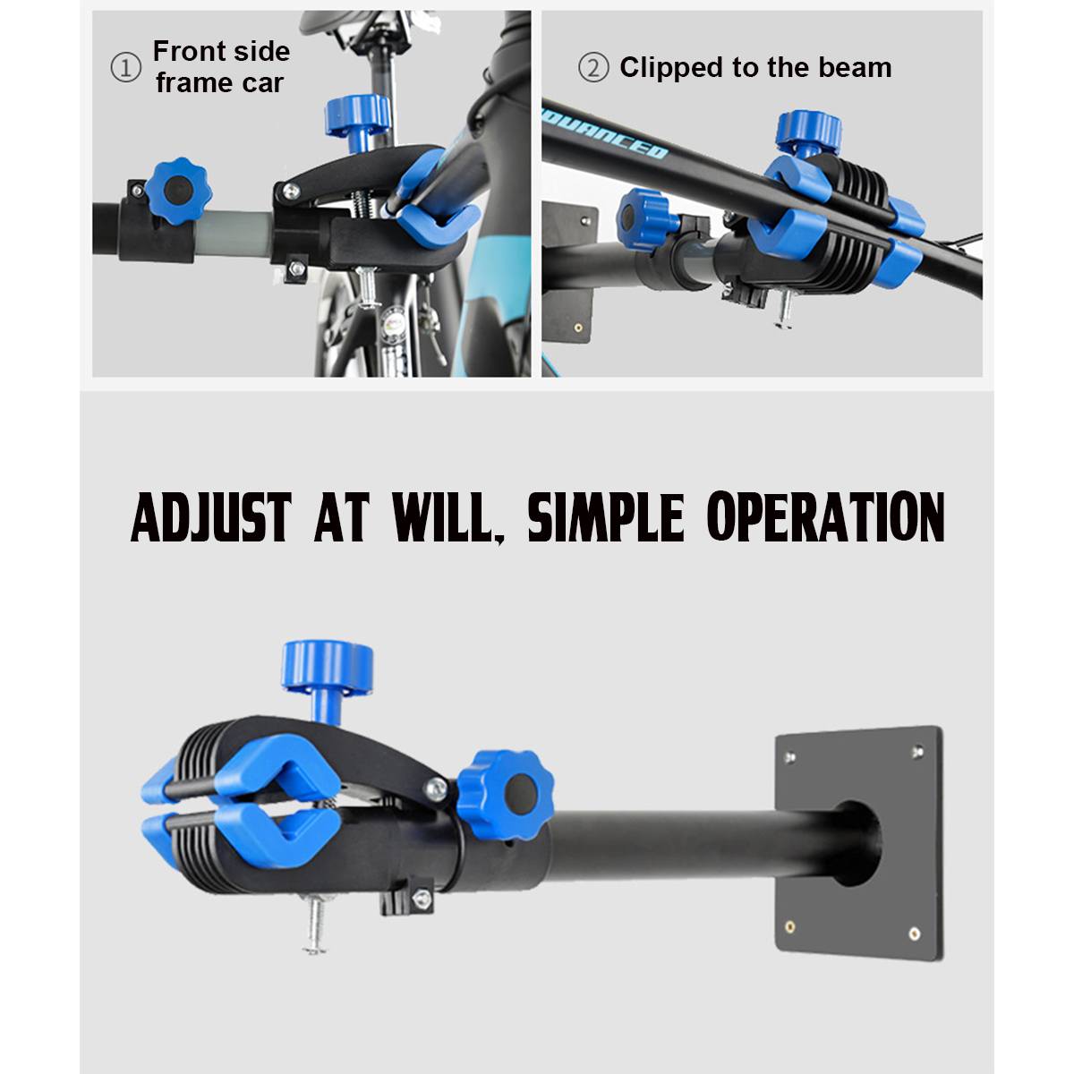 Bike Stand Indoor Bike Storage Bike Wall Mount for MTB Bike Rack Bracket Holder Garage Hangar Maintenance Repair Work Bracket