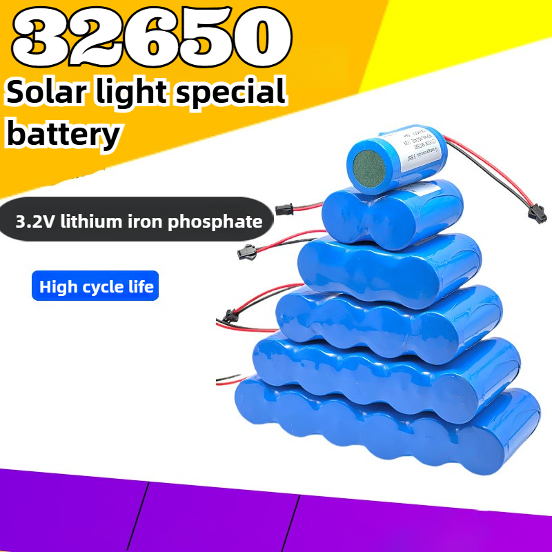 Akumulator LiFePO4 32650 3,2V Litowo-żelazowo-fosforanowy robić lampa solarnych, reflektorów ulicznych, z panelem zabezpieczającym.
