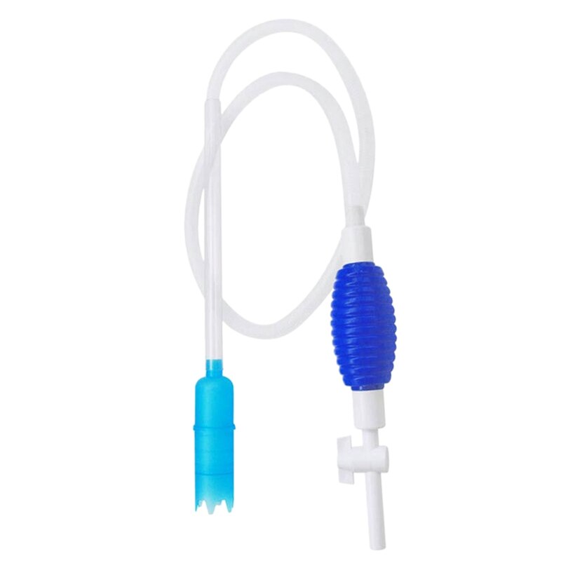 Gravel Sand Cleaner for Aquarium Fish Tank Water Changer Vacuum Siphon with Flow Controller: Default Title