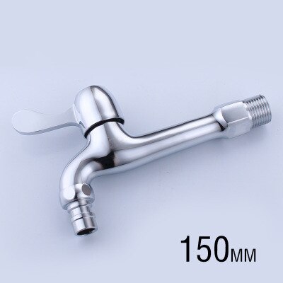 Brass Washing Machine Faucet Wall Mounted Single Brass Handle Washer Tap Bibcocks Fast On Faucet: Purple