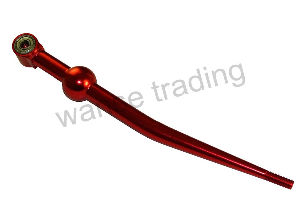 Palanca de cambios corta de 5 velocidades MT, Manual de una curva para HONDA CRX Civic Del Sol, para 1990-2001 ACURA Integra: Red