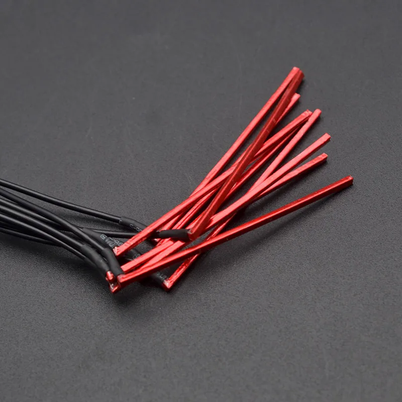 1/5/10pcs Rouge Piézo-électrique Micro Guitare pour Ukulélé Acoustique Guitare Banjo Mandoline 40mm/65mm Guitarra Préampli Accessoires