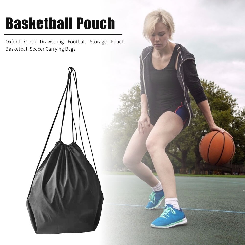 Basketball-, fußball- und volleyball-tragetaschen mit kordelzug für indoor-sport und dekoration