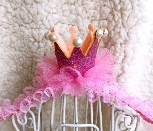 Hermoso sombrero para gato, accesorios para el pelo de mascotas, tocado para gato, sombrero de cumpleaños para mascota, corona de cumpleaños para gato: Gris